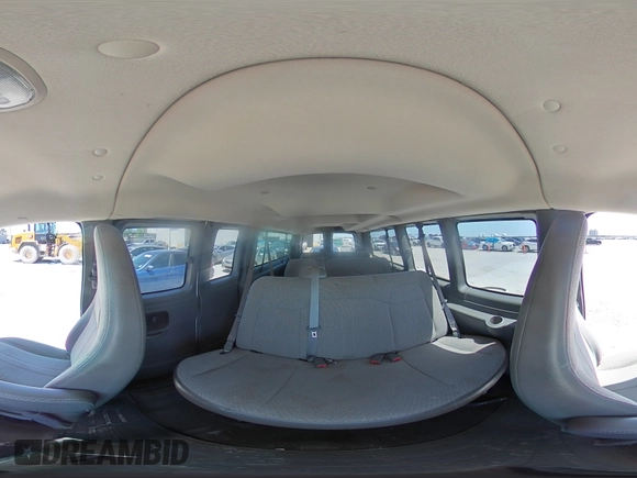 2013 Chevrolet Express Passenger LT with VIN 1GAZG1FG0D1189819, listed as a Copart auction lot 51945455 with 101,364 mi miles and Salvage title. Bid and sale history available at DreamBid. Image 16.