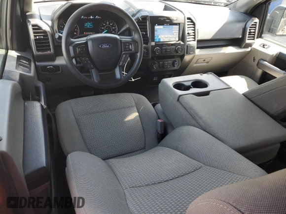 2019 Ford F-150 XL with VIN 1FTEX1CB7KFC26525, listed as a Copart auction lot 55220135 with 59,337 mi miles and Non repairable. Bid and sale history available at DreamBid. Image 8.