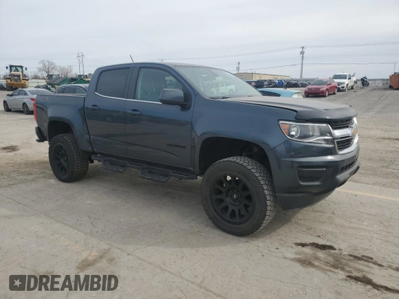 2020 Chevrolet Colorado 4WD Work Truck with VIN 1GCGTBEN7L1112220, listed as a Copart auction lot 48948425 with 97,218 mi miles and Salvage title. Bid and sale history available at DreamBid. Image 4.