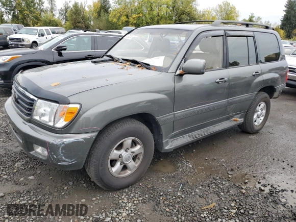 2000 Toyota Land Cruiser with VIN JT3HT05J7Y0084006, listed as a Copart auction lot 76390254 with 142,620 mi miles and Salvage Title. Bid and sale history available at carsss.com. Image 1.