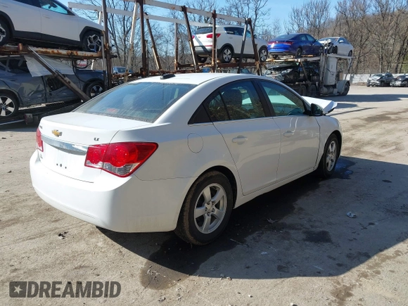 2015 Chevrolet Cruze LT with VIN 1G1PC5SBXF7237721, listed as a IAAI auction lot 41776214 with 45,264 mi miles and . Bid and sale history available at DreamBid. Image 4.