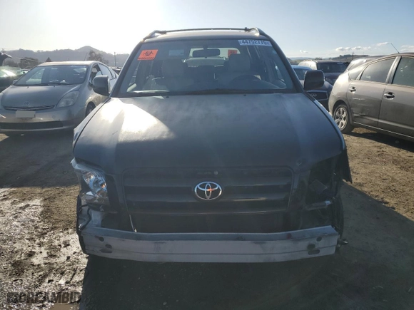 2006 Toyota Highlander with VIN JTEGP21AX60114203, listed as a Copart auction lot 44752775 with 184,320 mi miles and Salvage Title. Bid and sale history available at carsss.com. Image 5.