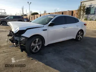 2018 Kia Optima SX with VIN 5XXGW4L23JG238989, listed as a Copart auction lot 44806145 with 96,531 mi miles and Salvage title. Bid and sale history available at DreamBid. Image 1.