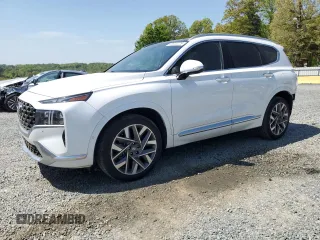 2022 Hyundai Santa Fe Calligraphy with VIN 5NMS54AL0NH398179, listed as a Copart auction lot 52600225 with 80,083 mi miles and Salvage title. Bid and sale history available at DreamBid. Image 1.