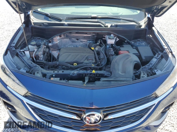 2023 Buick Encore GX Select with VIN KL4MMDS25PB054222, listed as a Copart auction lot 55575385 with 20,205 mi miles and Salvage title. Bid and sale history available at DreamBid. Image 12.