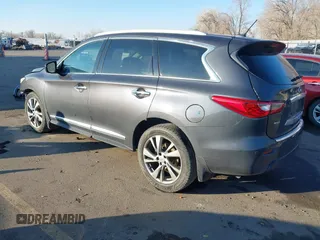 2014 Infiniti QX60 with VIN 5N1AL0MM5EC543581, listed as a IAAI auction lot 41336591 with 116,271 mi miles and . Bid and sale history available at DreamBid. Image 3.