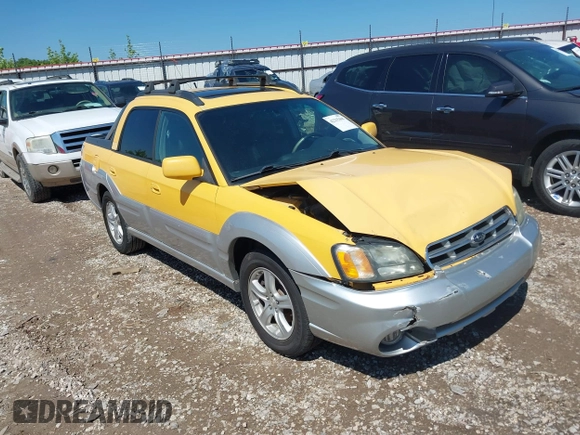 2003 Subaru Baja with VIN 4S4BT61C537101974, listed as a IAAI auction lot 42235468 with 232,518 mi miles and . Bid and sale history available at DreamBid. Image 1.