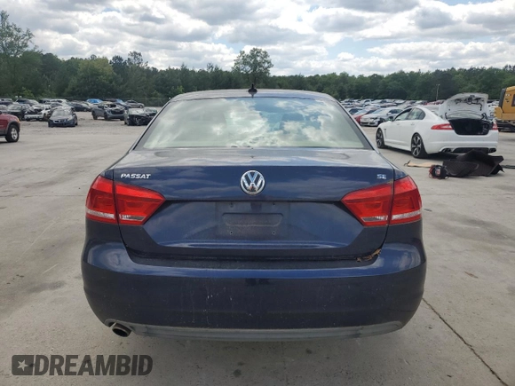 2012 Volkswagen Passat SE z VIN 1VWBP7A31CC058642, wystawiony jako Copart lot #54897785 z przebiegiem 239 304 mil mil oraz Szkoda całkowita • Salvage title. Historia ofert i sprzedaży dostępna na DreamBid. Obrazek 6.