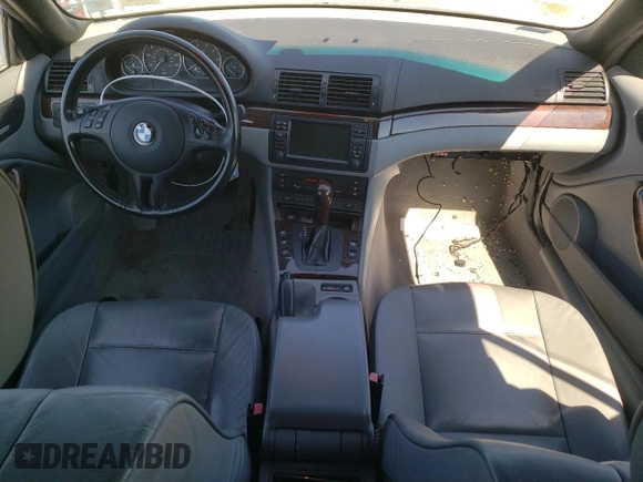 2003 BMW 3 Series 330Ci with VIN WBABS53413JU96548, listed as a Copart auction lot 53602205 with 0 mi miles and Clean Title. Bid and sale history available at carsss.com. Image 8.