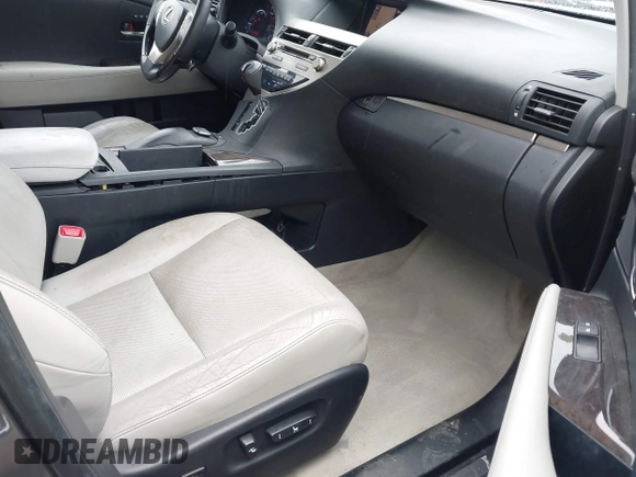 2013 Lexus RX 450h with VIN JTJBC1BAXD2063528, listed as a IAAI auction lot 41745770 with 140,605 mi miles and . Bid and sale history available at DreamBid. Image 5.