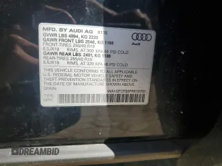 2015 Audi Q3 Prestige with VIN WA1GFCFS0FR010792, listed as a Copart auction lot 54068064 with 121,415 mi miles and Salvage title. Bid and sale history available at DreamBid. Image 12.