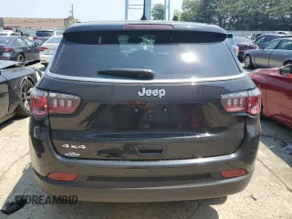 2024 Jeep Compass Sport with VIN 3C4NJDAN8RT173303, listed as a Copart auction lot 59729975 with 3,612 mi miles and Salvage title. Bid and sale history available at DreamBid. Image 6.