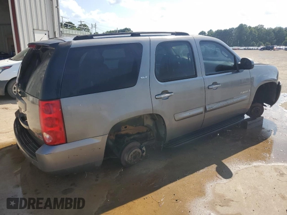 2007 GMC Yukon SLE with VIN 1GKFC13J27J120774, listed as a Copart auction lot 81347734 with 0 mi miles and Clean Title. Bid and sale history available at carsss.com. Image 3.