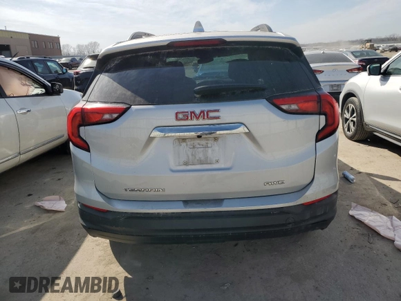 2019 GMC Terrain SLE with VIN 3GKALTEV8KL199780, listed as a Copart auction lot 48692715 with 117,365 mi miles and Salvage Title. Bid and sale history available at carsss.com. Image 6.