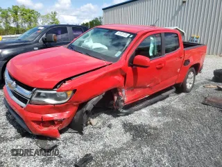 2019 Chevrolet Colorado 2WD LT z VIN 1GCGSCEN6K1119571, wystawiony jako Copart lot #52625105 z przebiegiem 51 562 mil mil oraz Szkoda całkowita • Salvage title. Historia ofert i sprzedaży dostępna na DreamBid. Obrazek 1.