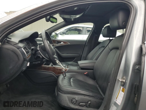 2012 Audi A6 Premium Plus with VIN WAUGGAFC0CN158134, listed as a Copart auction lot 62267795 with 203,128 mi miles and Clean title. Bid and sale history available at DreamBid. Image 7.