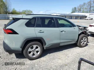 2021 Toyota RAV4 Hybrid XLE with VIN JTMRWRFV3MD134951, listed as a Copart auction lot 53275155 with 46,464 mi miles and Salvage Title. Bid and sale history available at carsss.com. Image 3.