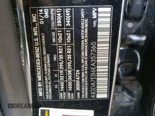 2014 Mercedes-Benz M 63 AMG z VIN 4JGDA7EB6EA357360, wystawiony jako Copart lot #57241045 z przebiegiem 141 531 mil mil oraz Szkoda całkowita • Salvage title. Historia ofert i sprzedaży dostępna na DreamBid. Obrazek 14.