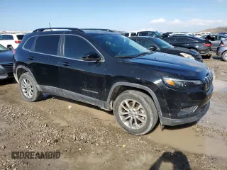 2022 Jeep Cherokee Latitude Lux with VIN 1C4PJMMX5ND517918, listed as a Copart auction lot 43620355 with 49,268 mi miles and Clean title. Bid and sale history available at DreamBid. Image 4.