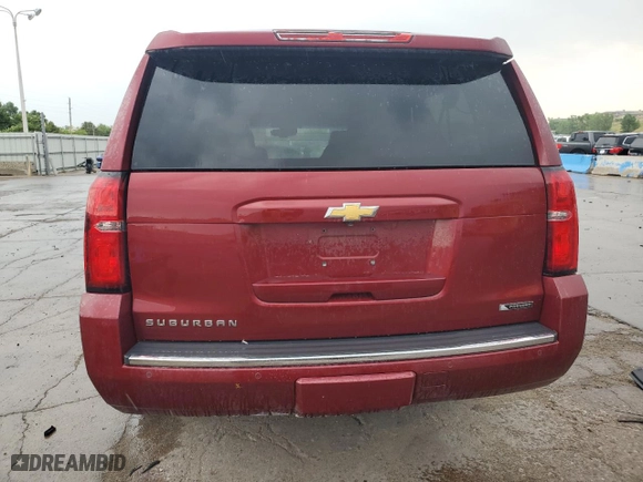 2018 Chevrolet Suburban Premier with VIN 1GNSCJKC3JR203501, listed as a Copart auction lot 64838554 with 66,608 mi miles and Salvage Title. Bid and sale history available at carsss.com. Image 6.