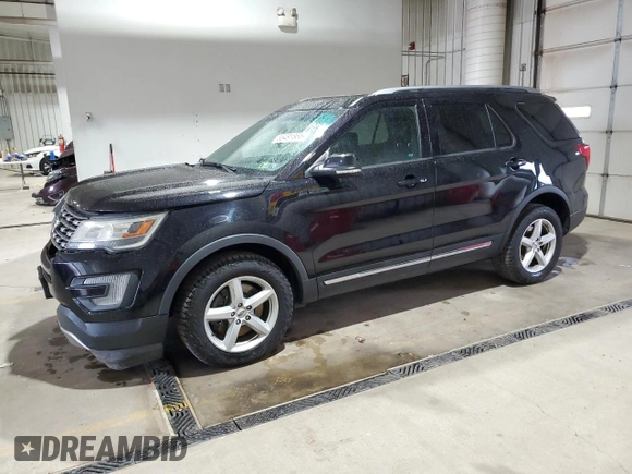 2016 Ford Explorer XLT with VIN 1FM5K8D84GGC29096, listed as a Copart auction lot 55491885 with 118,845 mi miles and Salvage Title. Bid and sale history available at DreamBid. Image 1.
