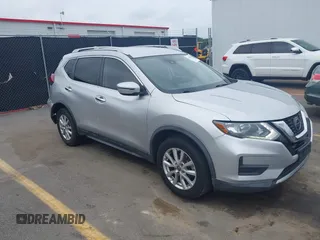 2019 Nissan Rogue SV with VIN KNMAT2MT4KP536049, listed as a IAAI auction lot 42391391 with 179,608 mi miles and . Bid and sale history available at DreamBid. Image 1.