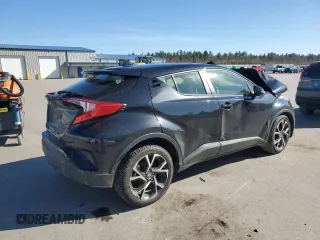 2019 Toyota C-HR XLE z VIN JTNKHMBX0K1040753, wystawiony jako Copart lot #52370615 z przebiegiem 120 056 mil mil oraz Szkoda całkowita • Salvage title. Historia ofert i sprzedaży dostępna na DreamBid. Obrazek 3.