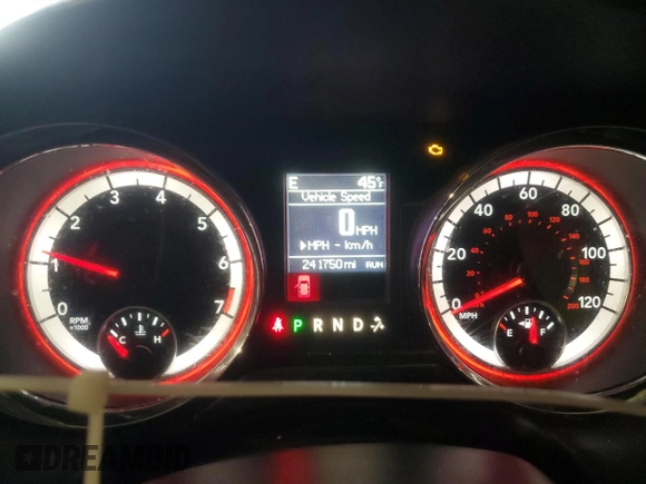 2016 Dodge Grand Caravan SXT with VIN 2C4RDGCG6GR216884, listed as a Copart auction lot 46975405 with 241,750 mi miles and Salvage Title. Bid and sale history available at DreamBid. Image 9.