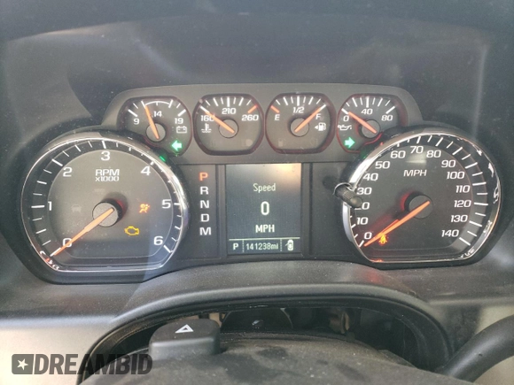 2016 Chevrolet Silverado 1500 Work Truck with VIN 1GCNKNEH1GZ376191, listed as a Copart auction lot 75521804 with 141,238 mi miles and Salvage Title. Bid and sale history available at DreamBid. Image 9.