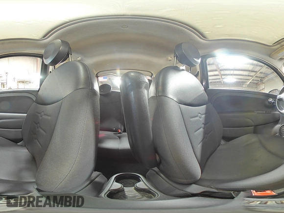 2015 FIAT 500 Pop with VIN 3C3CFFAR5FT501672, listed as a Copart auction lot 52784455 with 63,635 mi miles and Salvage Title. Bid and sale history available at carsss.com. Image 14.