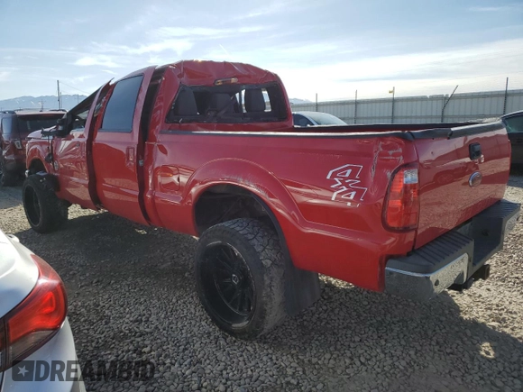 2011 Ford F-350 XL with VIN 1FT8W3BT8BEA56879, listed as a Copart auction lot 47130805 with 141,859 mi miles and Salvage title. Bid and sale history available at DreamBid. Image 2.