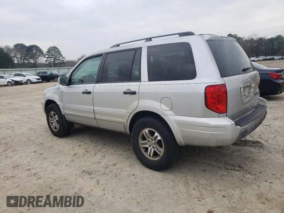 2003 Honda Pilot EX with VIN 2HKYF18583H529209, listed as a Copart auction lot 43279955 with 230,716 mi miles and Salvage Title. Bid and sale history available at DreamBid. Image 2.