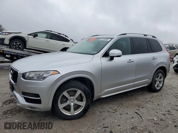 2016 Volvo XC90 Momentum with VIN YV4102XKXG1074017, listed as a Copart auction lot 52140495 with 96,009 mi miles and Salvage Title. Bid and sale history available at carsss.com. Image 1.