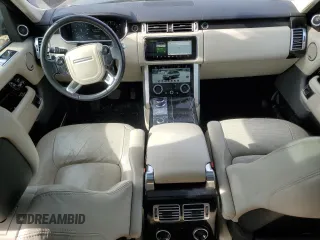 2019 Land Rover Range Rover HSE z VIN SALGS2SV2KA529386, wystawiony jako Copart lot #47824445 z przebiegiem 83 456 mil mil oraz Czysty tytuł • Clean title. Historia ofert i sprzedaży dostępna na DreamBid. Obrazek 8.