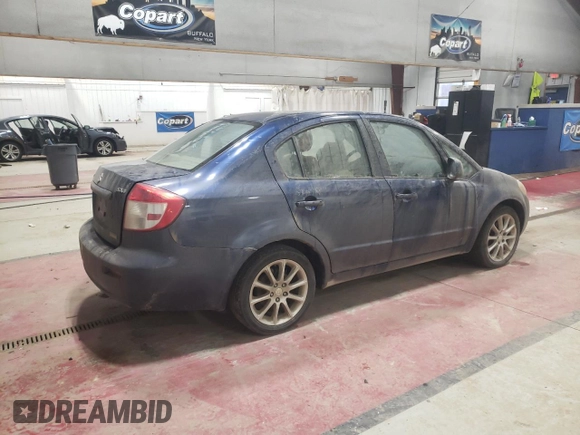2011 Suzuki SX4 LE with VIN JS2YC5A20B6304734, listed as a Copart auction lot 87377154 with 190,761 mi miles and Salvage Title. Bid and sale history available at carsss.com. Image 3.