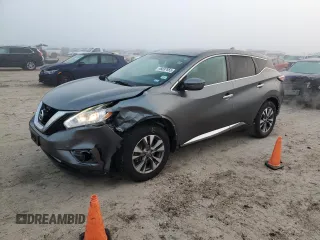 2017 Nissan Murano S z VIN 5N1AZ2MG2HN163420, wystawiony jako Copart lot #46697855 z przebiegiem 118 472 mil mil oraz Czysty tytuł • Clean title. Historia ofert i sprzedaży dostępna na DreamBid. Obrazek 1.