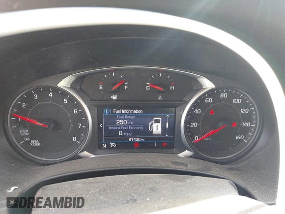 2019 GMC Terrain SLE with VIN 3GKALMEV4KL107456, listed as a IAAI auction lot 41938081 with 81,430 mi miles. Bid and sale history available at carsss.com. Image 7.