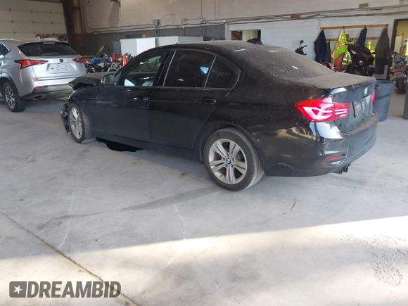 2016 BMW 3 Series 328i xDrive with VIN WBA8E3G51GNU02983, listed as a IAAI auction lot 40755586 with 75,082 mi miles. Bid and sale history available at carsss.com. Image 3.