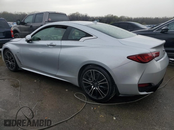 2018 Infiniti Q60 Sport with VIN JN1EV7EK9JM341758, listed as a Copart auction lot 47898084 with 27,882 mi miles and Clean Title. Bid and sale history available at DreamBid. Image 2.