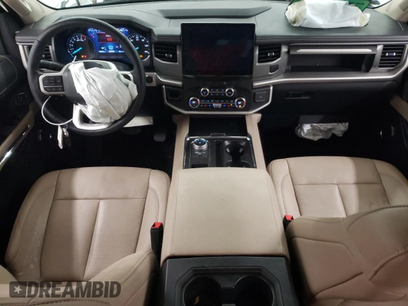 2023 Ford Expedition Max XLT с VIN 1FMJK1H82PEA06745, выставлен на аукционе Copart как лот 39510944 с пробегом 19 125 миль миль и Чистый • Clean title. История ставок и продаж доступна на DreamBid. Изображение 8.