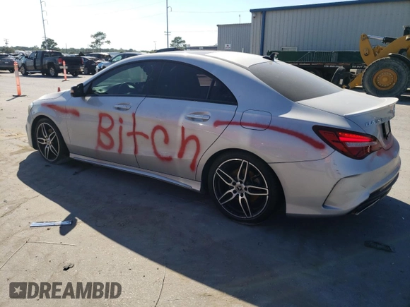 2019 Mercedes-Benz CLA with VIN WDDSJ4EB3KN708861, listed as a Copart auction lot 62657243 with 49,798 mi miles. Bid and sale history available at carsss.com. Image 2.
