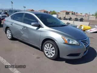 2013 Nissan Sentra SV with VIN 3N1AB7AP6DL739016, listed as a IAAI auction lot 41948324 with 158,432 mi miles. Bid and sale history available at carsss.com. Image 1.