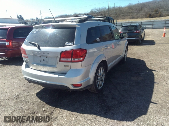 2011 Dodge Journey Mainstreet with VIN 3D4PG1FG5BT540585, listed as a IAAI auction lot 41852964 with 156,941 mi miles and . Bid and sale history available at carsss.com. Image 4.