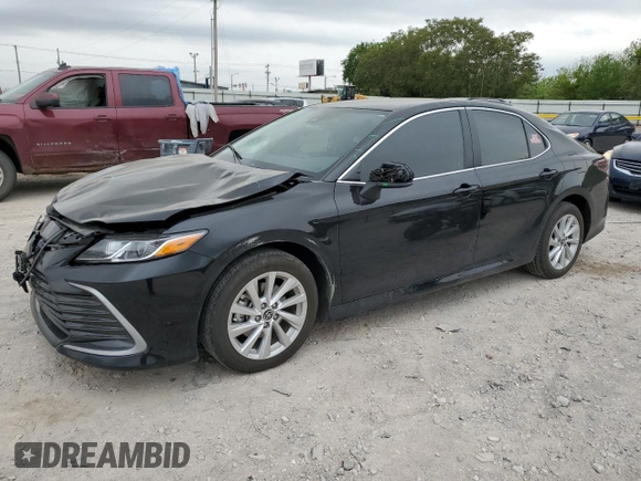 2023 Toyota Camry LE z VIN 4T1C11AK4PU176564, wystawiony jako Copart lot #53727375 z przebiegiem 20 402 mil mil oraz Szkoda całkowita • Salvage title. Historia ofert i sprzedaży dostępna na DreamBid. Obrazek 1.