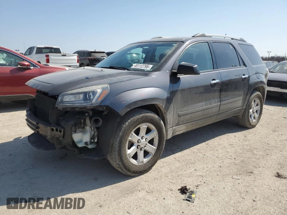 2013 GMC Acadia SLE with VIN 1GKKRNED4DJ269727, listed as a Copart auction lot 49112795 with 150,761 mi miles and Salvage Title. Bid and sale history available at carsss.com. Image 1.