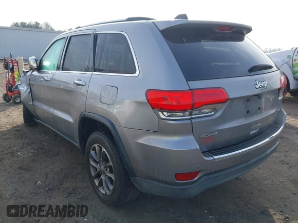 2016 Jeep Grand Cherokee Limited 75th Anniversary with VIN 1C4RJFBG5GC401277, listed as a IAAI auction lot 41119644 with 156,658 mi miles and . Bid and sale history available at DreamBid. Image 3.
