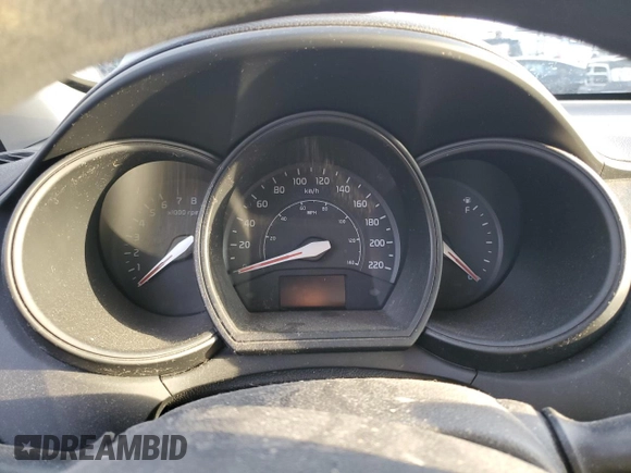 2013 Kia Rio LX with VIN KNADM4A31D6313726, listed as a Copart auction lot 48179155 with 1 mi miles and Salvage Title. Bid and sale history available at carsss.com. Image 9.