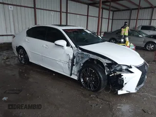 2018 Lexus GS 350 with VIN JTHBZ1BL6JA016872, listed as a IAAI auction lot 42205034 with 109,794 mi miles and . Bid and sale history available at DreamBid. Image 1.