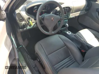 2003 Porsche Boxster with VIN WP0CA29803U623260, listed as a Copart auction lot 54511835 with 53,596 mi miles and Salvage title. Bid and sale history available at DreamBid. Image 8.