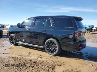 2024 Cadillac Escalade 4WD Sport Platinum z VIN 1GYS4GKL3RR331798, wystawiony jako Copart lot #81526454 z przebiegiem 4 140 mil mil oraz Szkoda całkowita • Salvage title. Historia ofert i sprzedaży dostępna na DreamBid. Obrazek 2.